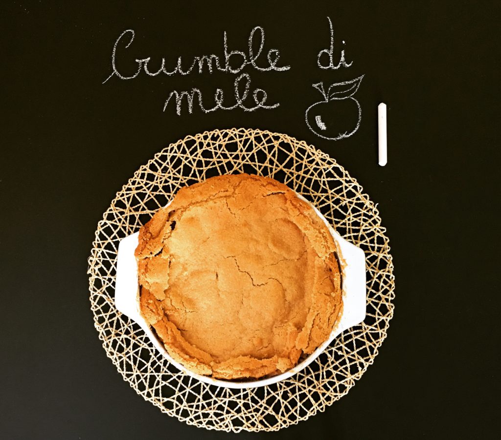 la mia Crumble di mele