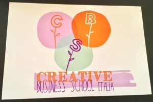 logo delle CBS Italia CREATIVITà E BUSINESS in versione scuola