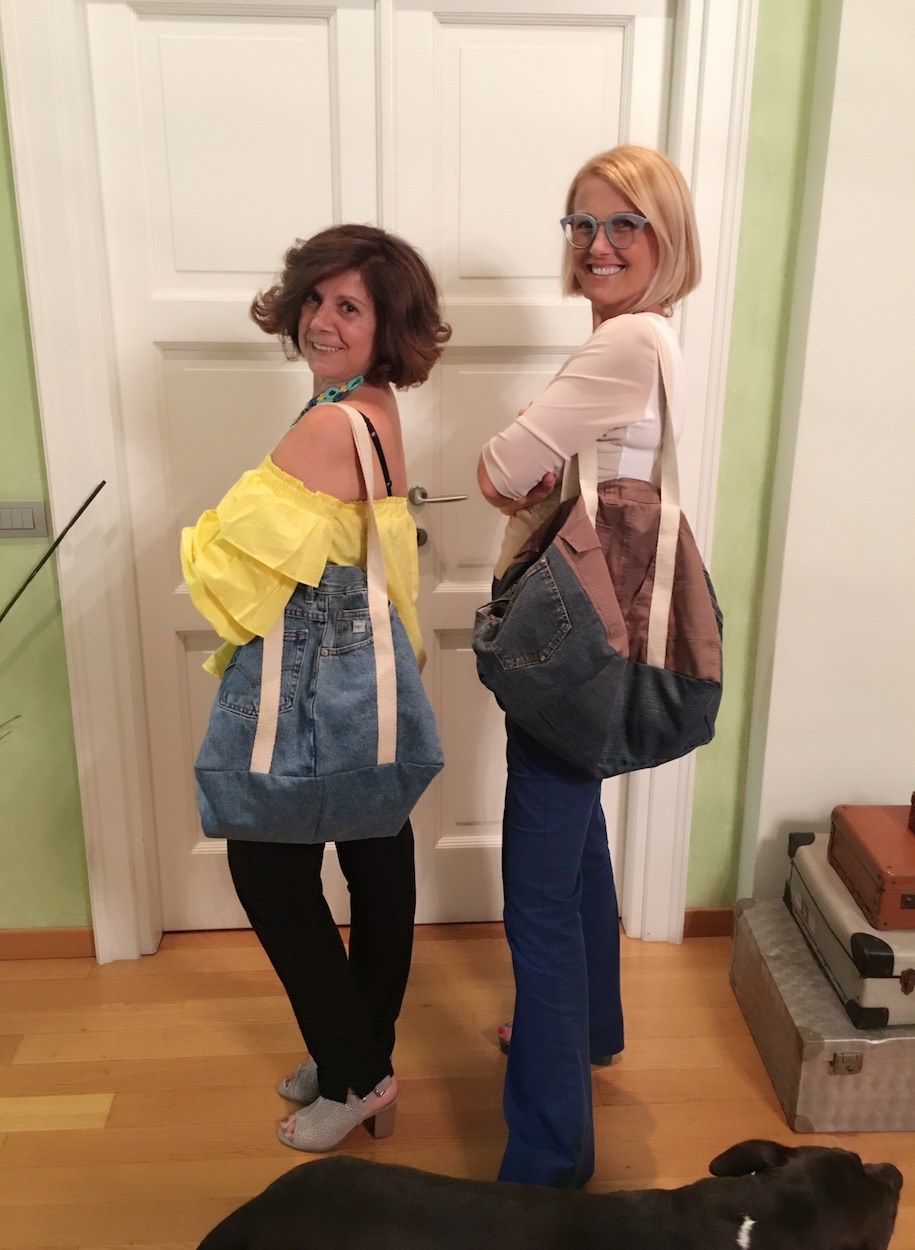 Come Fare Una Borsa Recuperando Vecchi Jeans Anna Borrelli