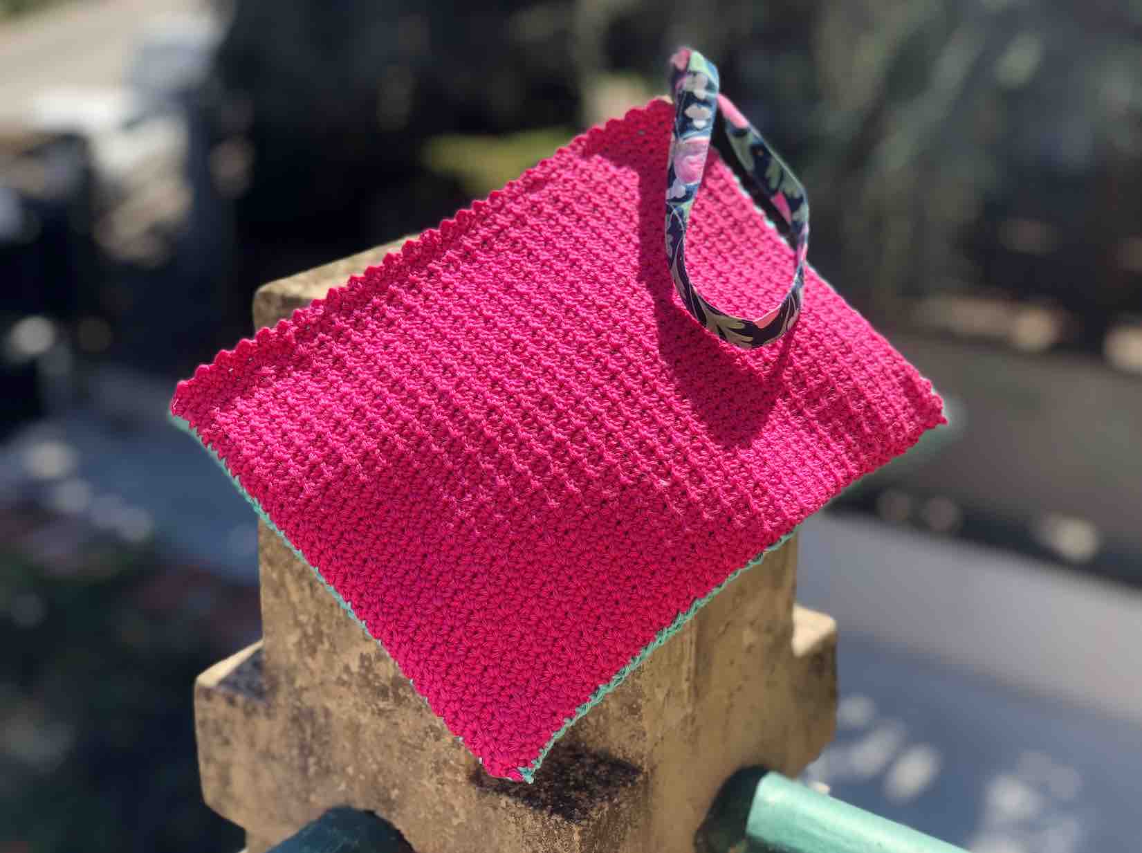 la pochette Linda sul mio balcone