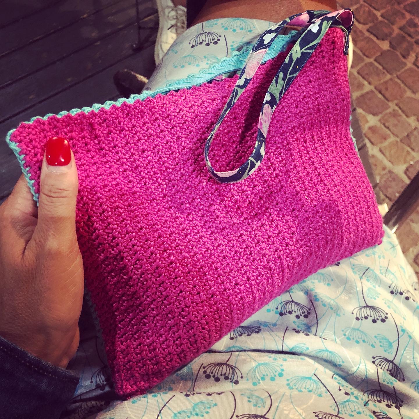 la pochette linda indossata a Rimini