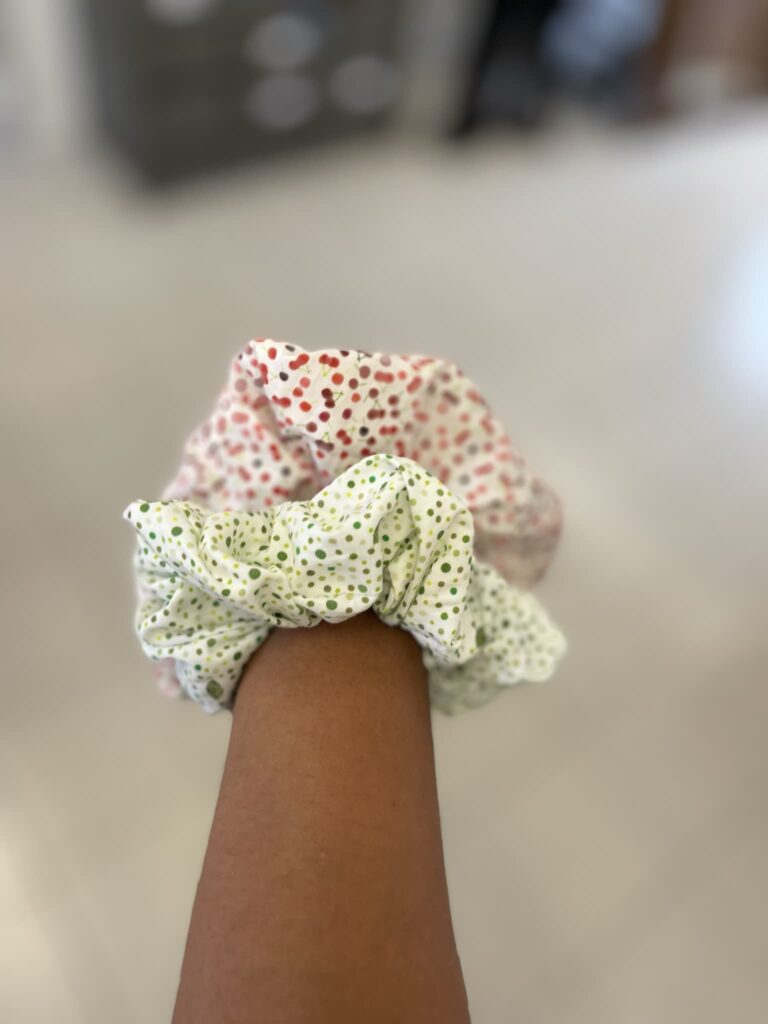 scrunchie realizzato da Eva